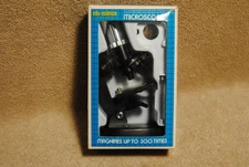 Vintage Edu-Science Microscope Made in Japan Plus Micro-data Card Slides