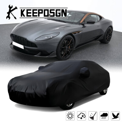 Für Aston Martin DB11 Stretch Autoabdeckung Vollgarage Wasserdicht In/Outdoor