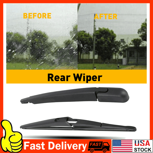 Juego de brazo y cuchillas limpiaparabrisas trasero para Nissan Rogue 2008 2009 2010 2011 2012 2013 nuevo - Imagen 14 de 17