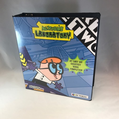 BINDER SALE: ALBUM FOR DEXTER'S LABORATORY Cards (ARTBOX/2001) 2.5" SPINE
