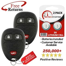 2 For 15777636 Kobgt04a Chevrolet HHR Keyless Entry Remote Car Key Fob