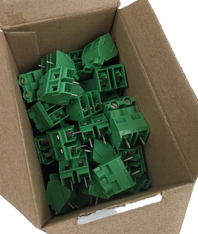 250 Phoenix Contact 1720017 Terminal Block 2 Position Fixed 24-10 AWG 9.52mm NEW - Image 4 of 4