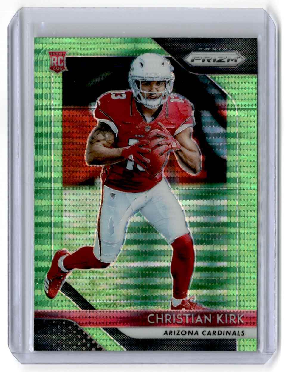 2018 Prizm Green Neon Pulsar Christian Kirk RC Arizona Cardinals #219