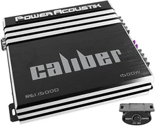 Power Acoustik RE1-1500D 1500 Watt 4ohm & 2 ohm Mono (1 CH) Car Audio Amplifier