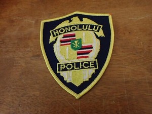 HONOLULU HAWAII    EARLY VEST PATCH OBSOLETE BX G#3
