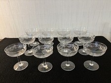 12 Champagne Glasses Guirlande Model Crystal From Saint Louis Price Per Unit 