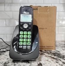 VTech VG101-11 DECT 6.0 Cordless Phone Full Duplex Speakerphone Caller ID Phone