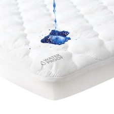 Quilted Waterproof Pack n Play Sheet Fitted for 4moms Breeze/GO Playards White