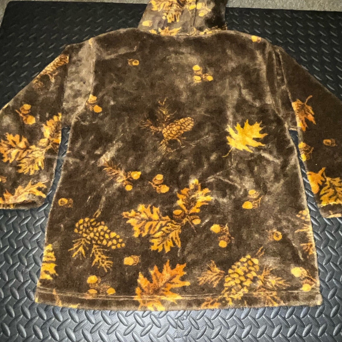 MAZMANIA フリースジャケット made in usa 古着 90s USA製 MAZMANIA オオカミ ウルフ 月 アニマル フリース