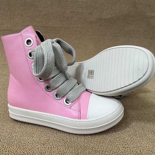 Unisex High-Top Thick Lace-Up Chunky Casual Sneakers-JZH7 - Picture 35 of 87