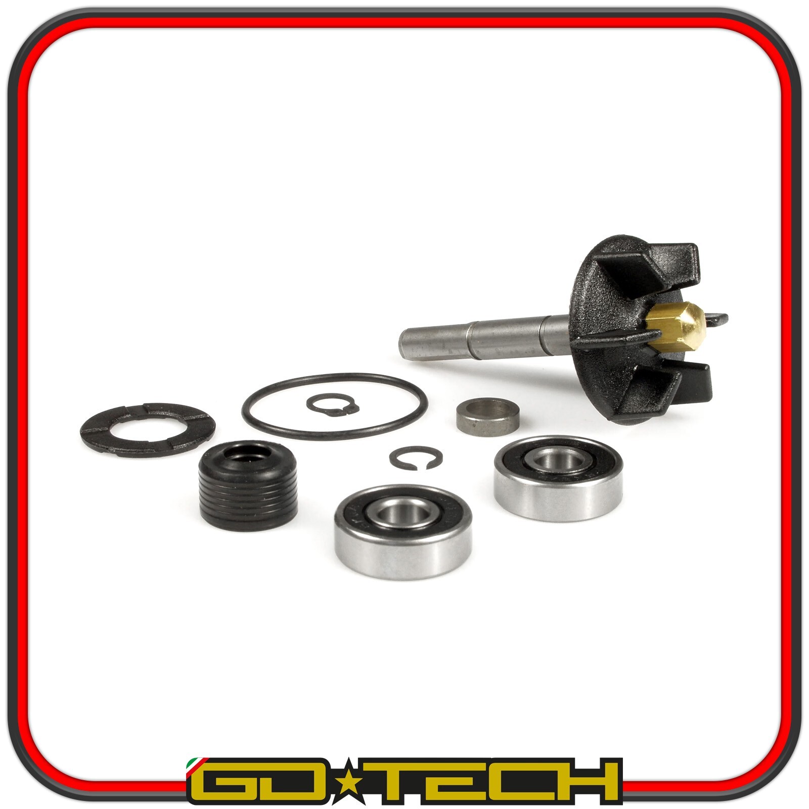 Kit Revisione Pompa Acqua Per Piaggio Zip SP, NRG RST MC2 50 E Gilera Runner - Completo Di Girante E Cuscinetti - Foto 9