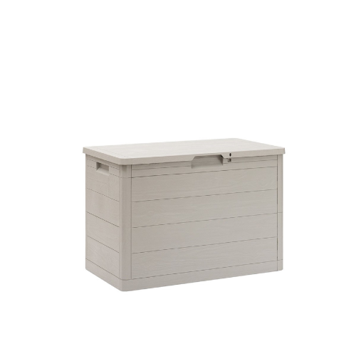 Toomax baule woody art.186 effetto legno tortora volume 160 lt cm.49,5x11,5x44,5