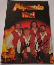 Autogramm Alpentrio Tirol