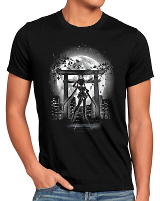 Moon Storm Herren T-Shirt moon manga cosplay crystal