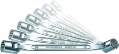 Stahlwille SET DOUBLE ENDED FLEXI-JOINT SPANNERS 96430101 Set with  7 Psc. 29/7