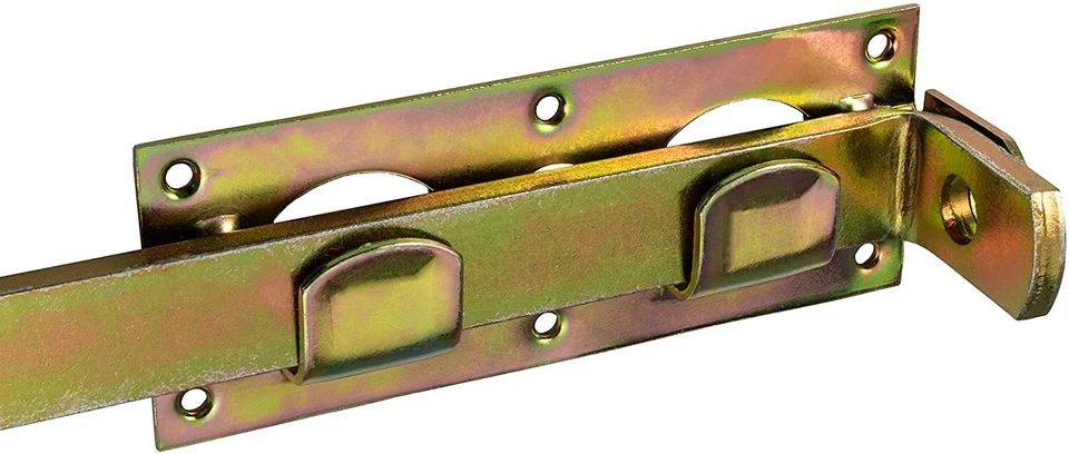 Gartentorfalle Doppeltorüberwurf Torverschluss Doppeltür Verriegelung 423 mm - Bild 4 von 4