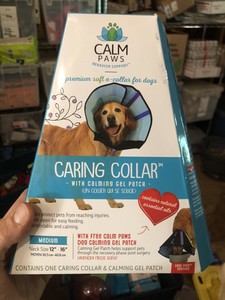 calm paws caring collar medium
