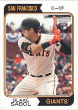 2023 Topps Heritage High Number - #618 Blake Sabol (RC) ROOKIE