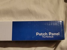 TRENDnet TC-P24C6 24-Port Rackmount Patch Panel New Unused 