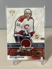 2002-03 Titanium Jerseys #35 Yanic Perreault /1285 - NHL Hockey Card