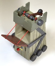 PAPO CASTLE 12 SIEGE TOWER BATERING RAM CATAP...