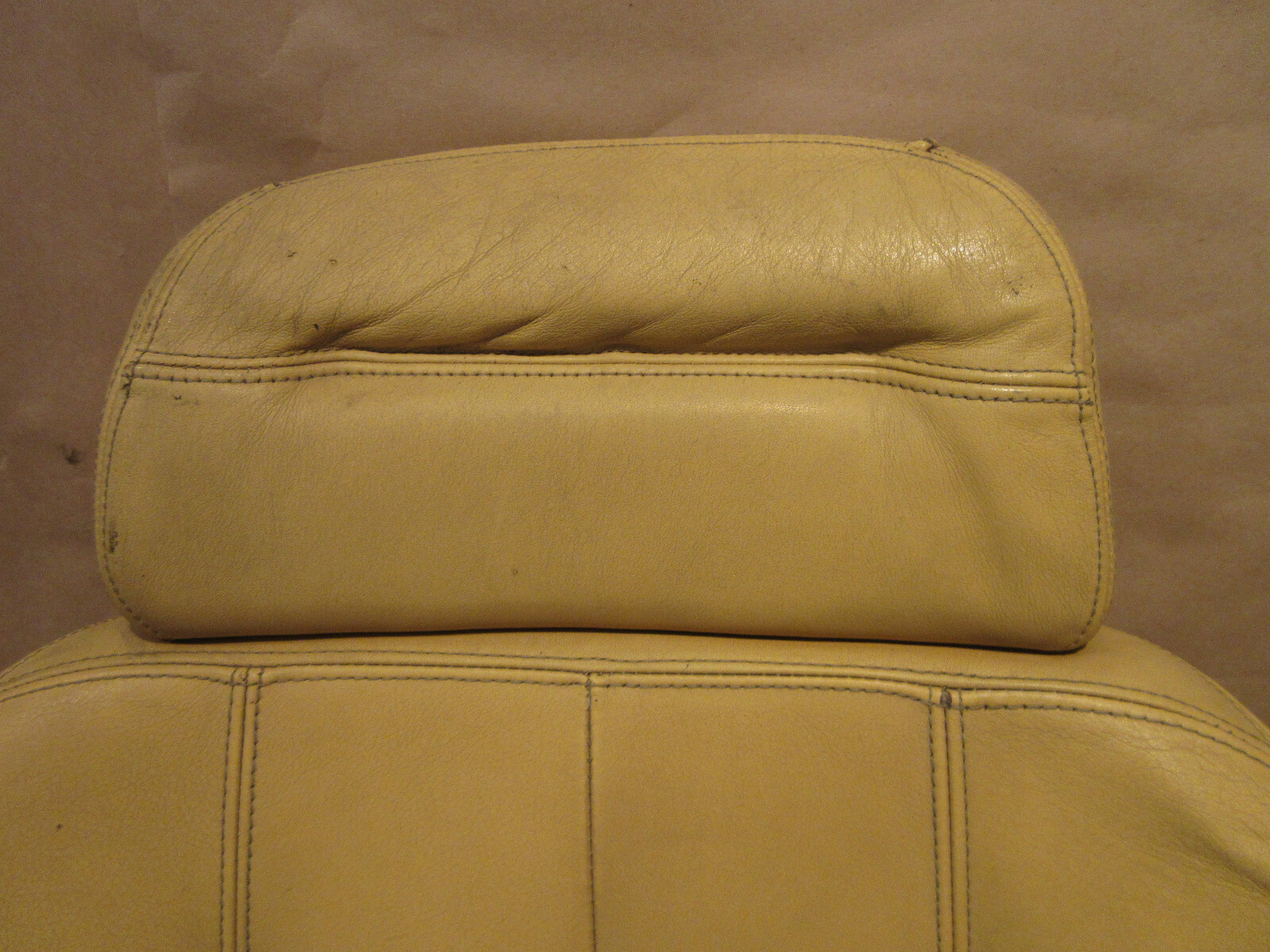 Ferrari Mondial - Front Seat Back (Cream) P/N 60872200