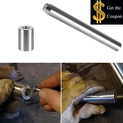 Blacksmith Rivet Doming Tool Set Heavy-Duty for Size 1/2  Round Head Rivets