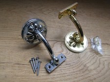 TRADITIONAL DECORATIVE STAIR BANNISTER SUPPORT HAND RAIL ROD HANDRAIL BRACKET 