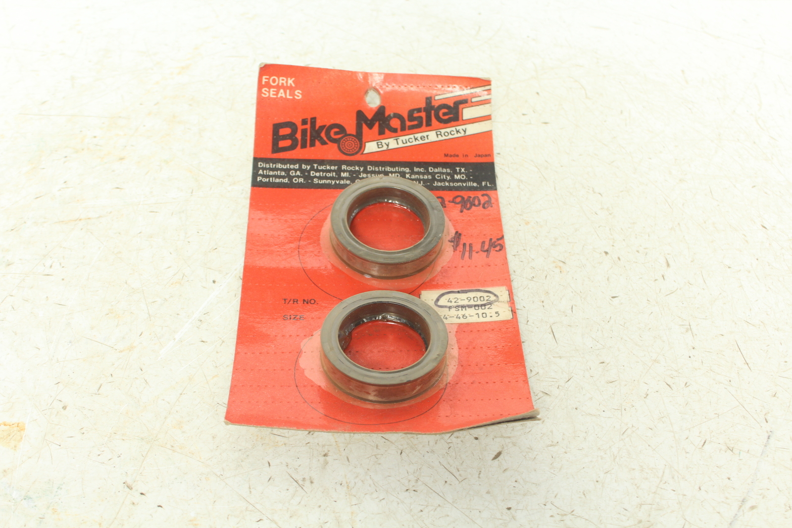 Fork Oil Seal Kit - Fits Kawasaki F5 F9 KT250 KX450 H1 & Suzuki TM250 TM400 T250 T500 Motorcycles
