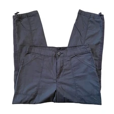 Social Standard by Sanctuary women's size S gray cargo pants button zip closure