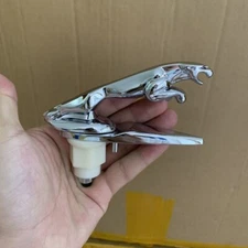 Sleek Modern Chrome Front Hood Ornament Emblem Leaping for Jaguar XJ/XF/F-TYPE