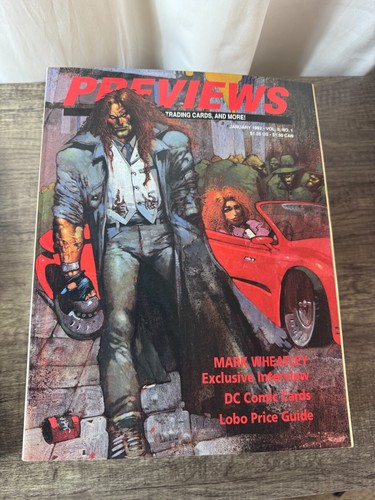 LOT-(9) vintage Previews MAGAZINE COMIC/TRADING CARDS 1991-1994 CLEAN inserts - Picture 8 of 19