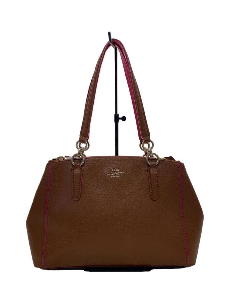 COACH Shoulder Bag_All Leather Leather BRW