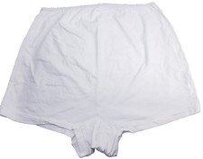 Vintage Carousel Pettipants Wide-Leg Granny Panty High-Waist Bloomers White 8