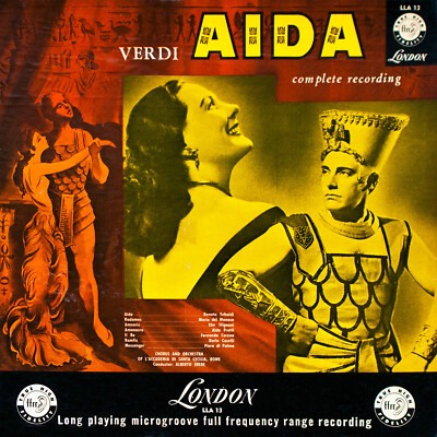 Rare Oper - Giuseppe Verdi - Aida - Mario Del Monaco, Renata Tebaldi US 1st 1952