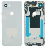 Google Pixel 3A Back Cover Housing Frame Glass Part Camera Lens White