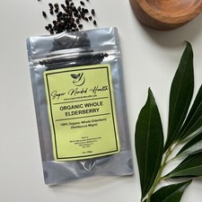 Elderberry  C/S Organic Dried Whole  Sambucus Nigra
