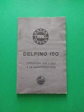 MOTOM DELFINO 160 MANUALE ISTRUZIONI E MANUTENZIONE MOTO EPOCA