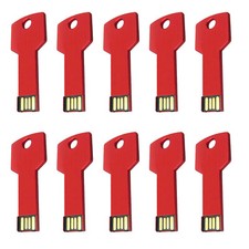 Kootion Waterproof Style Metal Key Model 32GB USB 2.0 10PCS Flash Drive