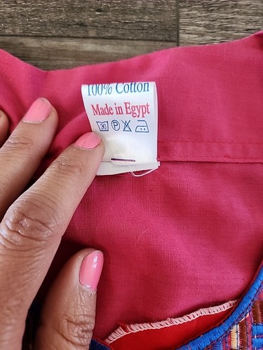Vestido tradicional egipcio talla 2 - Imagen 9 de 10