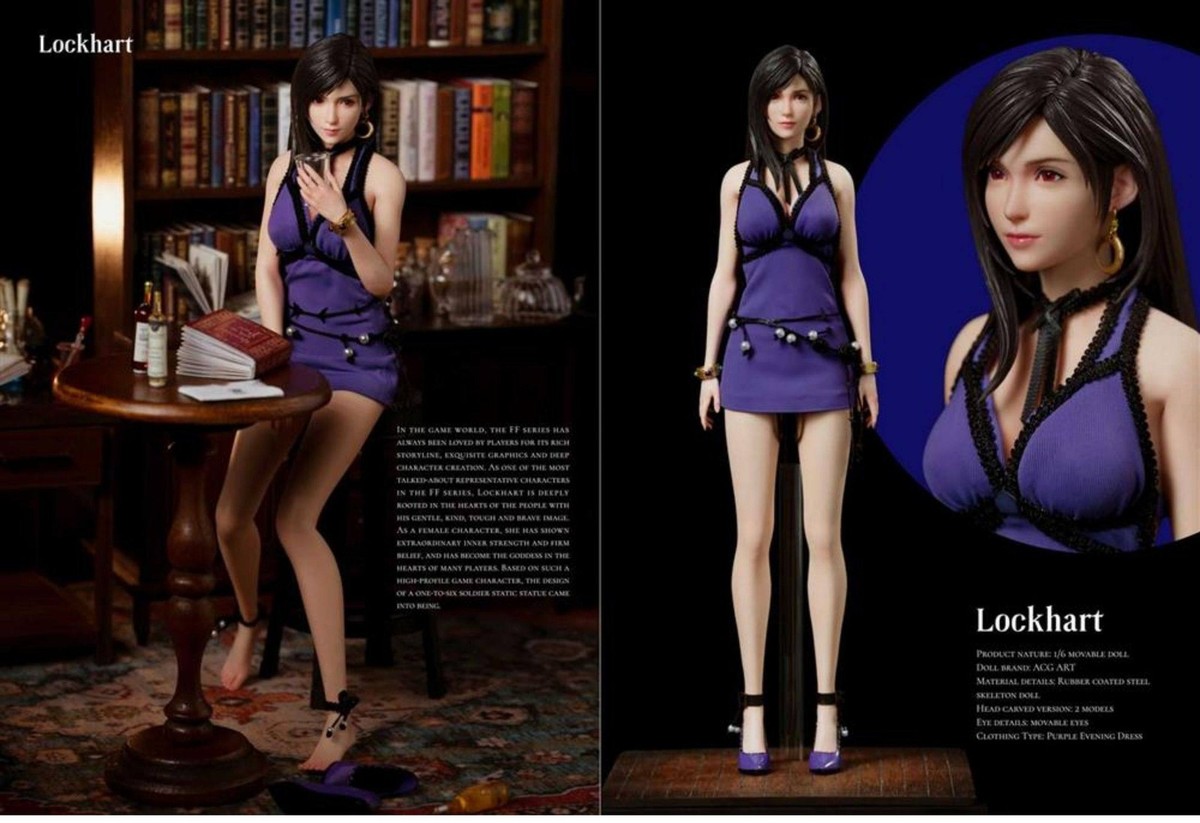ACG ART Tifa Lockhart FF7 Deluxe ver Non Tear-stained ver 1/6