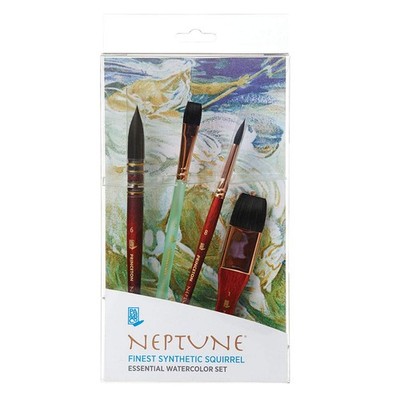 Neptun Essential Set 4 Aquarellpinsel