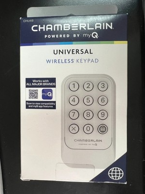 Chamberlain Universal Wireless Garage Door Keypad powered by myQ CHU48 6696