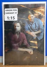 SUPERNATURAL #1 (DYNAMITE 2025) 1:15 VIRGIN FOIL VARIANT/ GREG PAK/ NM-/+