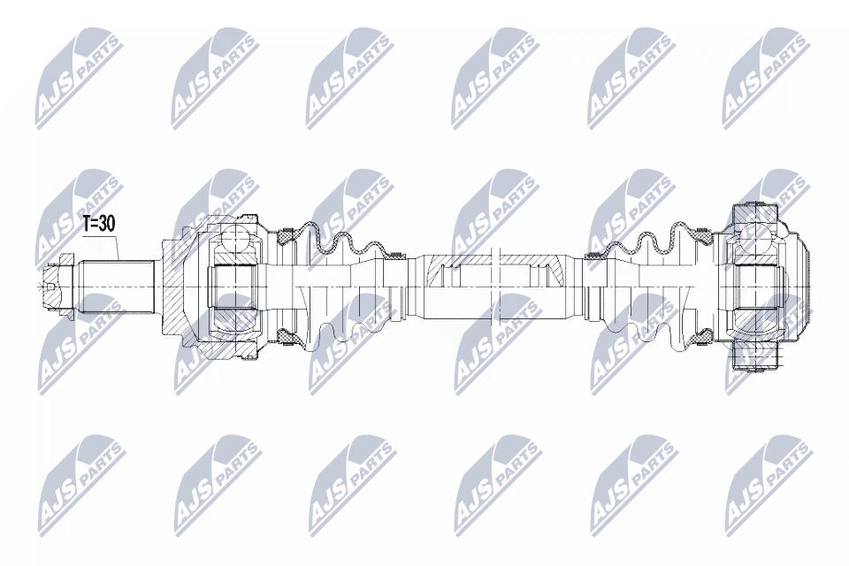 N.T.Y. NPW-BM-037.NTY Drive Shaft for BMW - Image 8