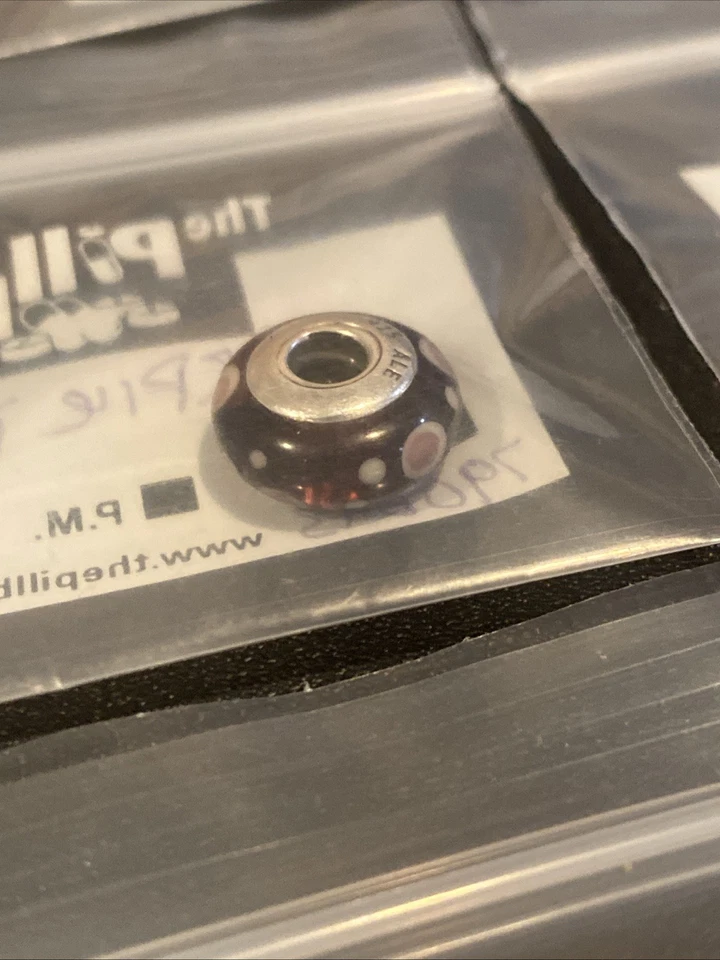 Authentic PANDORA Murano Glass Bead Charms (Lot of 5) Great color Assortment - Image 3 of 4