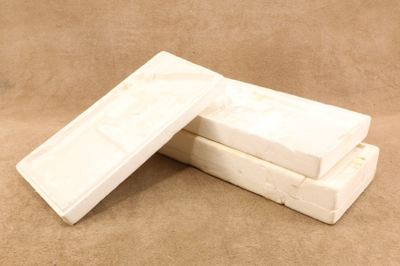 Lot of 2X Colt Wood Grain Textured Foam Inserts for Revolver Boxes