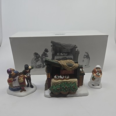DEPARTMENT 56 INC., HERITAGE VILLAGE, CHRISTMAS PUDDING COSTERMONGE'' 58408