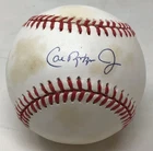 CAL RIPKEN JR Signed Baseball Autograph OAL Bobby Brown Ball AUTHENTIC AUTO