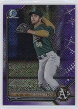 2022 Bowman Chrome Prospects Mega Box Purple Mojo Refractor /250 Max Muncy 0ix5